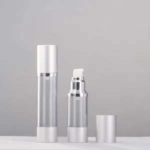 15ml 30ml 50ml 실버 에어리스 펌프 병